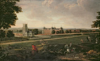 Euston Hall e Chiesa